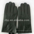 Men black practical leather products for gloves for driving